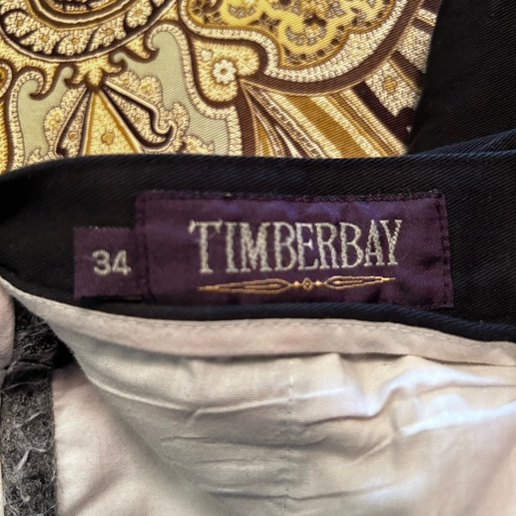 3 Pairs of pants Like New Tan, Black and Beige - Picture 7 of 11